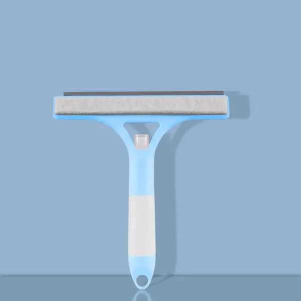 1 piece set of household multi-functional glass cleaning artifact, double-sided brushing and scraping mirror, three-in-one glass scraper with watering can - Image 5