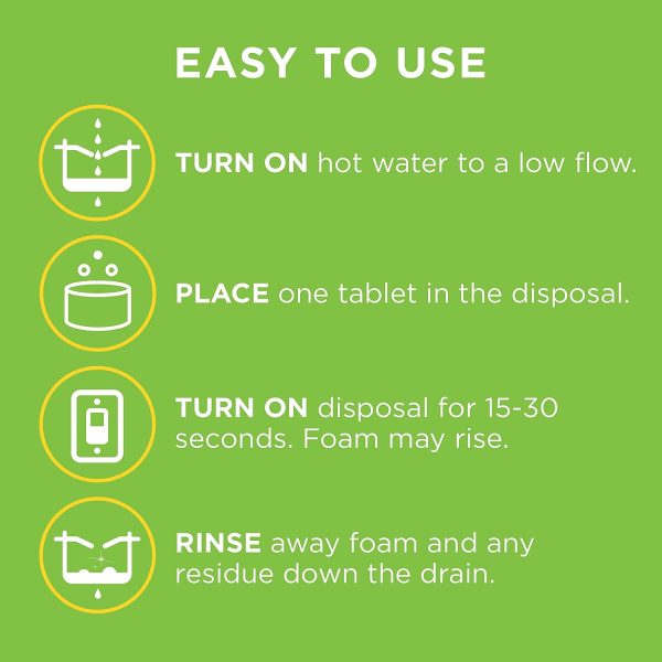 Affresh Garbage Disposal Cleaner, Removes Odor-Causing Residues, 9 Tablets [3 Pack] & Dishwasher Cleaner, Helps Remove Limescale and Odor-Causing Residue, 12 Tablets (2 Pack) - Image 2