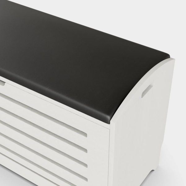 Yowos Entrance Tipping Bucket Shoe Storage Bench - Image 5