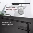 1pc Paper Towel Holder, Creative Punching-free Paper Towel Rack, Household Wall-mounted Paper Storage Organizer, For Kitchen And Bathroom, For Roll Paper, Plastic Film And Towel, Kitchen Organizers And Storage, Kitchen Accessories