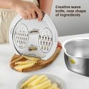304 Stainless Steel Grater Bowl with Strainer – Multi-Functional Fine Mesh Basin for Washing, Draining, and Mixing Fruits & Vegetables