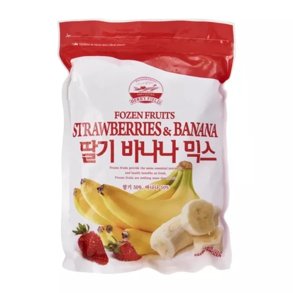 [BERRY FIELD] Korean Frozen Strawberries/Blueberries/Strawberries Banana/ Gold Mango/ Tripleberry 1kg - Image 6
