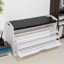 Yowos Entrance Tipping Bucket Shoe Storage Bench