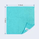 Cloth,12 Pack Cleaning Rag,Cleaning Towels with 4 Color Assorted,11.5"X11.5"(Green/Blue/Yellow/Pink)