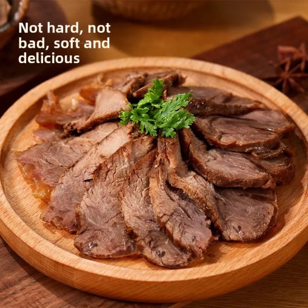 Tanwei Grassland Inner Mongolia Five-Spice Braised Beef – Ready-to-Eat Vacuum-Packed Sliced Beef, 150g × 5 Bags