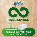 Swiffer Sweeper 2-in-1 Mops for Floor Cleaning, Dry and Wet Multi Surface Floor Cleaner, Sweeping and Mopping Starter Kit, Includes 1 Mop + 19 Refills, 20 Piece Set