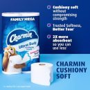 Charmin Ultra Soft Cushiony Touch Toilet Paper, 30 Family Mega Rolls = 153 Regular Rolls (Packaging May Vary)