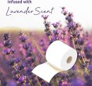 60 Roll Bulk Buy - Quilted 3 Ply LavenderFragranced Toilet Rolls