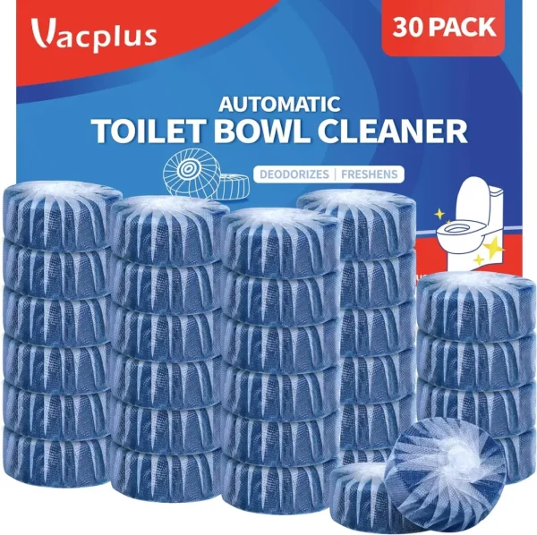 Vacplus Automatic Toilet Bowl Cleaner Tablets, Bathroom Toilet Tank Cleaner (100 PACK), VA-T165 - Image 4