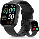 Smart Watch for Men Women, Bluetooth Calling, 1.83" HD Touch Screen Fitness Tracker, 100+ Sports Modes, Heart Rate Sleep Monitor, DIY Dial, IP68 Waterproof, Compatible with Android & iOS