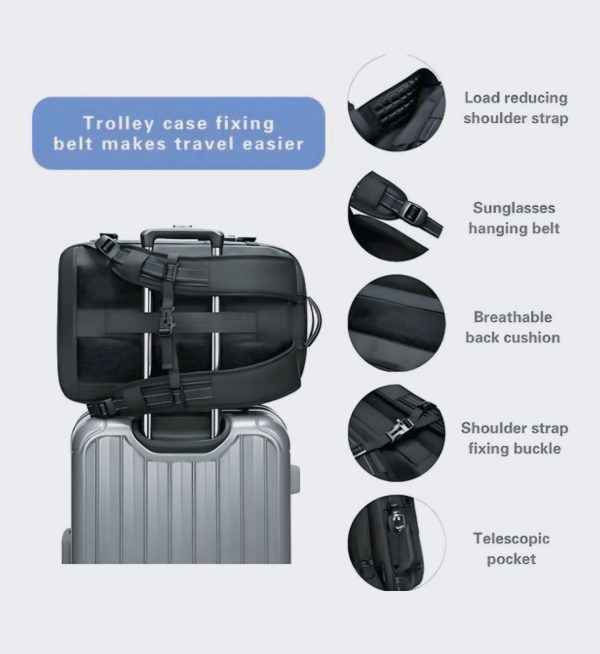 LUTRA - Vacuum Travel Backpack with airpump - Image 8