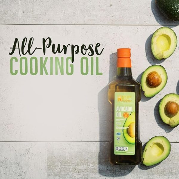 BetterBody Foods Refined Non-GMO Cooking Oil, Kosher, Keto and Paleo Diet Friendly, for High-Heat Cooking, Avocado Oil, 1 Liter, 33.8 Fl Oz - Image 2