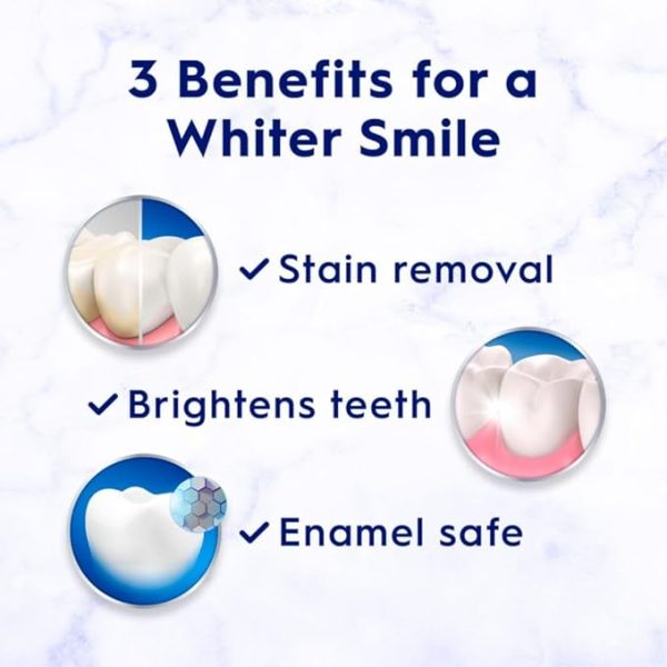 Crest 3D White Advanced Luminous Mint Teeth Whitening Toothpaste, 3.7 oz Pack of 4 - Helps Remove Surface Stains, Whitens Teeth, Strengthens Tooth Enamel, Protects Against Cavities - Image 5