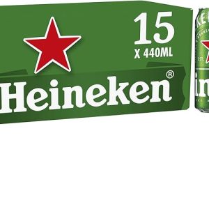 Heineken Lager Beer Can 15x440ml