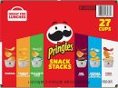 Pringles Potato Crisps Chips, Snack Stacks, Lunch Snacks, Office and Kids Snacks, Variety Pack (27 Cups)