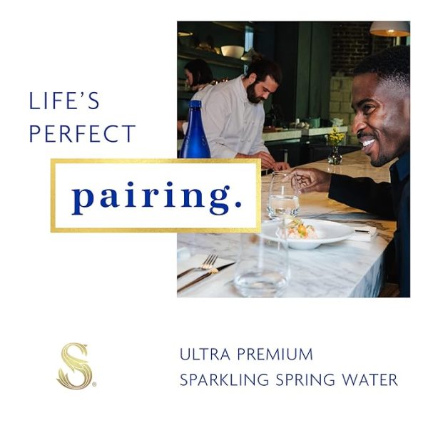 Saratoga Sparkling Spring Water Bottle PET, 500ml, 24-Pack - Image 4