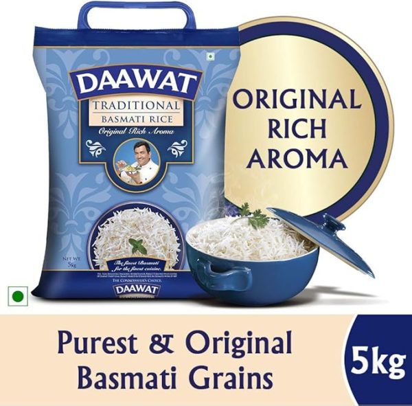 Daawat Select Basmati Rice, 5 kg - Image 3