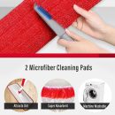 Spray Mop for Floor Cleaning Floor Mop with a Refillable Spray Bottle and 2 Washable Microfiber Pads Home or Commercial Use Dry Wet Flat Mop for Hardwood Laminate Wood Ceramic Tiles Floor