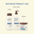 Aveeno Skin Relief Fragrance-Free Body Wash with Triple Oat Formula Soothes Itchy, Dry Skin, Formulated for Sensitive Skin, Fragrance-, Paraben-, Dye- & Soap-Free, 33 fl. oz