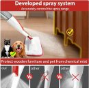 Spray Mop for Floor Cleaning Floor Mop with a Refillable Spray Bottle and 2 Washable Microfiber Pads Home or Commercial Use Dry Wet Flat Mop for Hardwood Laminate Wood Ceramic Tiles Floor