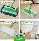Swiffer Sweeper Wet Mopping Cloth Multi Surface Refills, Febreze Lavender Scent, 36 count