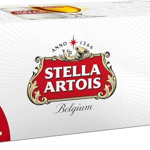 Stella Artois Premium Lager Beer Pint Cans 24 x 568 ml