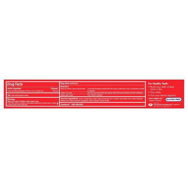 Colgate Baking Soda and Peroxide Whitening Toothpaste, Frosty Mint, 6 Ounce Tube, 6 Pack - Image 16