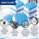True Fresh Washing Machine Cleaner Tablets 25-Pack - Deep Cleaning Washer Cleaner Tablets for Top Loader, Front Load & HE - Cleans Drum, Tub seal & other Parts Descaler & septic safe