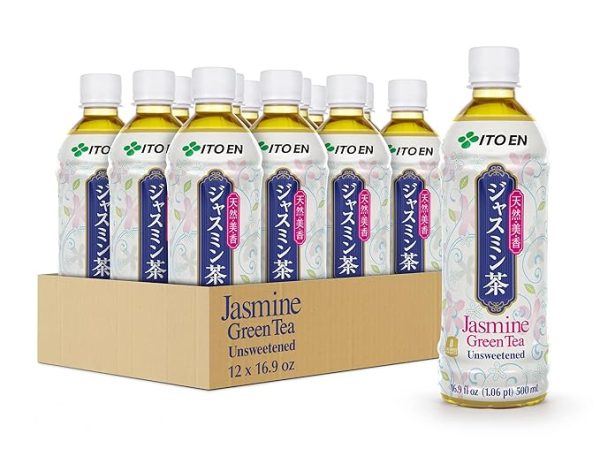 ITO EN Oi Ocha Matcha Green Tea Unsweetened, 16.9 Ounce Bottle (Pack of 12), Sugar Free