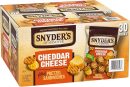 nyder's of Hanover Pretzel Sandwiches, Cheddar Cheese, Snack Packs, 30 Ct