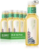 ORIENTAL LEAF Unsweetened Iced Tea – Bottled Oolong Tea, 16.9 FL oz bottles (Pack of 15), Brewed Tea Drinks, Sugar Free, 0 Calories