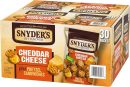 nyder's of Hanover Pretzel Sandwiches, Cheddar Cheese, Snack Packs, 30 Ct