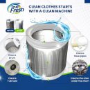 True Fresh Washing Machine Cleaner Tablets 25-Pack - Deep Cleaning Washer Cleaner Tablets for Top Loader, Front Load & HE - Cleans Drum, Tub seal & other Parts Descaler & septic safe