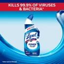 Lysol Power Toilet Bowl Cleaner Gel, For Cleaning and Disinfecting, Stain Removal, 24oz ,9 Ct , (Packaging May Vary)