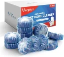 Vacplus Automatic Toilet Bowl Cleaner Tablets, Bathroom Toilet Tank Cleaner (100 PACK), VA-T165