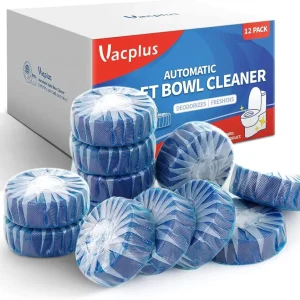 Vacplus Automatic Toilet Bowl Cleaner Tablets, Bathroom Toilet Tank Cleaner (100 PACK), VA-T165