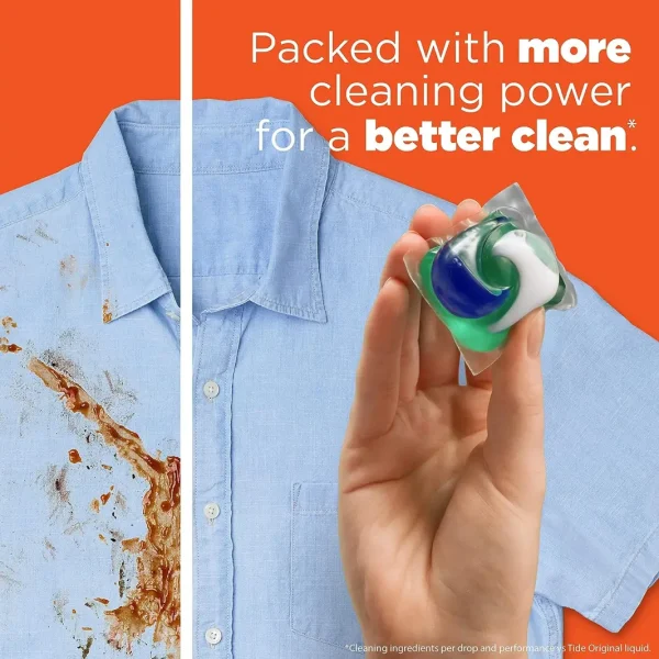 Tide PODS Laundry Detergent Soap Pods, Spring Meadow, 81 count - Image 5