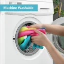 Cloth,12 Pack Cleaning Rag,Cleaning Towels with 4 Color Assorted,11.5"X11.5"(Green/Blue/Yellow/Pink)