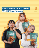 Emping Melinjo Chips by Harvest Eatery Emping Belinjo Chips Indo Snack [500g] Large Pack（3 Bags）