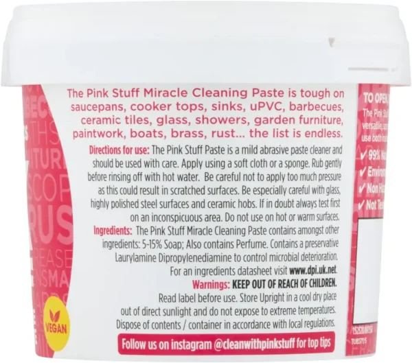 Stardrops - The Pink Stuff - The Miracle All Purpose Cleaning Paste - Image 3