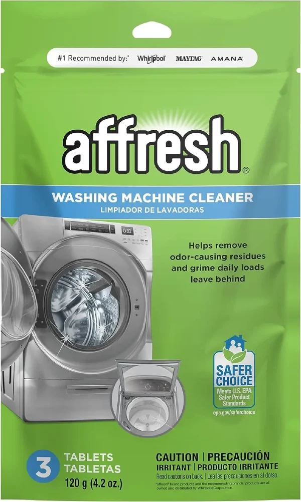 Affresh Washing Machine Cleaner, Cleans Front Load and Top Load Washers, Including HE, 6 Tablets - Image 2