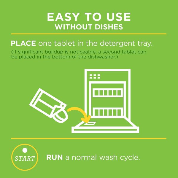 Affresh Garbage Disposal Cleaner, Removes Odor-Causing Residues, 9 Tablets [3 Pack] & Dishwasher Cleaner, Helps Remove Limescale and Odor-Causing Residue, 12 Tablets (2 Pack) - Image 8