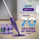 Swiffer WetJet Hardwood Floor Cleaner Spray Mop Pad Refill, Multi Surface, 24 Count