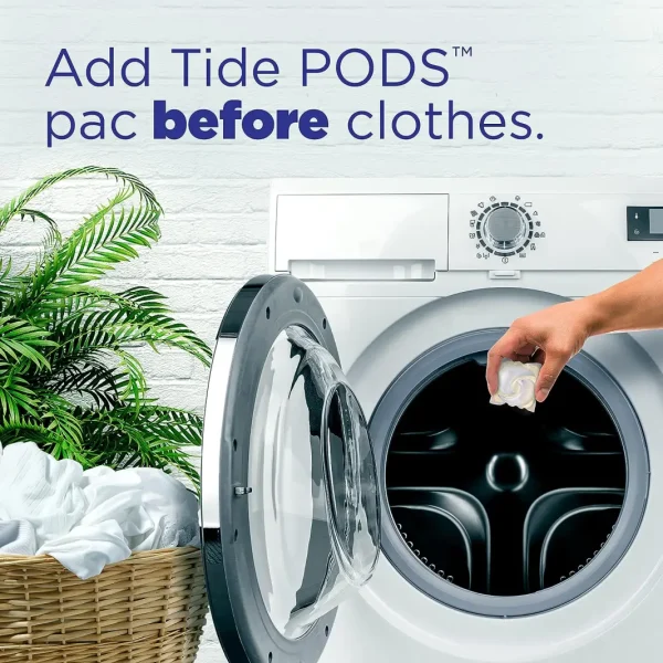 Tide PODS Free & Gentle Laundry Detergent Soap Pods, 81 count - Image 8