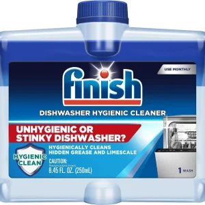 Finish Dual Action Dishwasher Cleaner: Fight Grease & Limescale, Fresh, 8.45oz