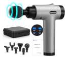 Massage Gun Deep Tissue, Handheld Muscle Massager with 6 Massager Heads, AERLANG Percussion Muscle Massage Gun, 20 Speeds Portable Handheld Electric Muscle Massager Body Massagers Gifts for Men Women