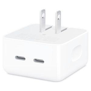 Apple 35W Dual USB-C Port Compact Power Adapter