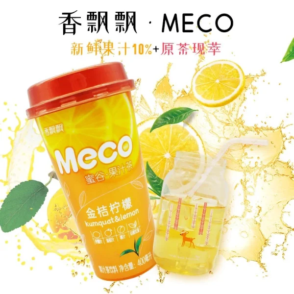 XIANG PIAO PIAO MECO Fruit Tea - 香飘飘蜜谷果汁茶 400ml - Image 5