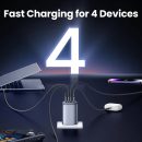 【Nexode 4 Ports】UGREEN Nexode 100W GaN II 4-Ports USB A USB C Charger Fast Charging Compatible Compatible with iPhone 16 Pro...