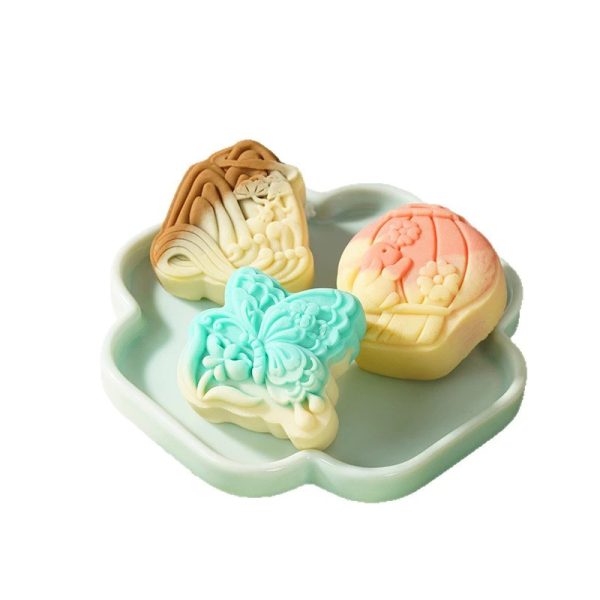 中秋月饼流心奶黄水果蛋黄 Mooncake 50gx8 - Image 4